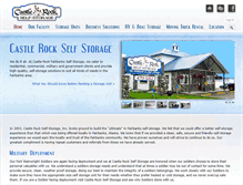 Tablet Screenshot of fairbanksstorage.com